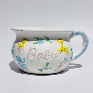 Vintage Napco Japan Baby Nursery Mug Cup Decor‎ Planter c-7131